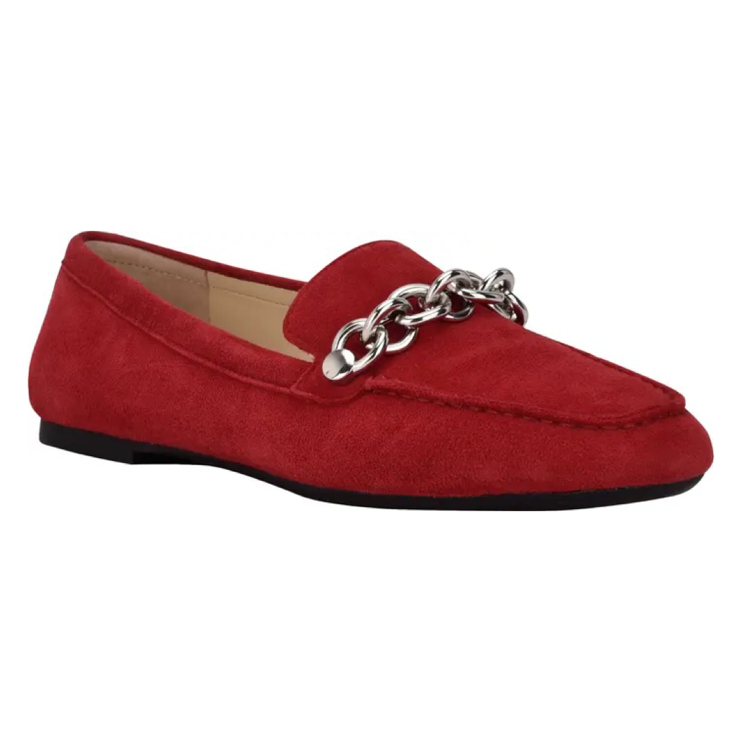 Elanna Leather Chain Link Loafer | Calvin Klein Elanna Leather Chain Link Loafer | Calvin Klein