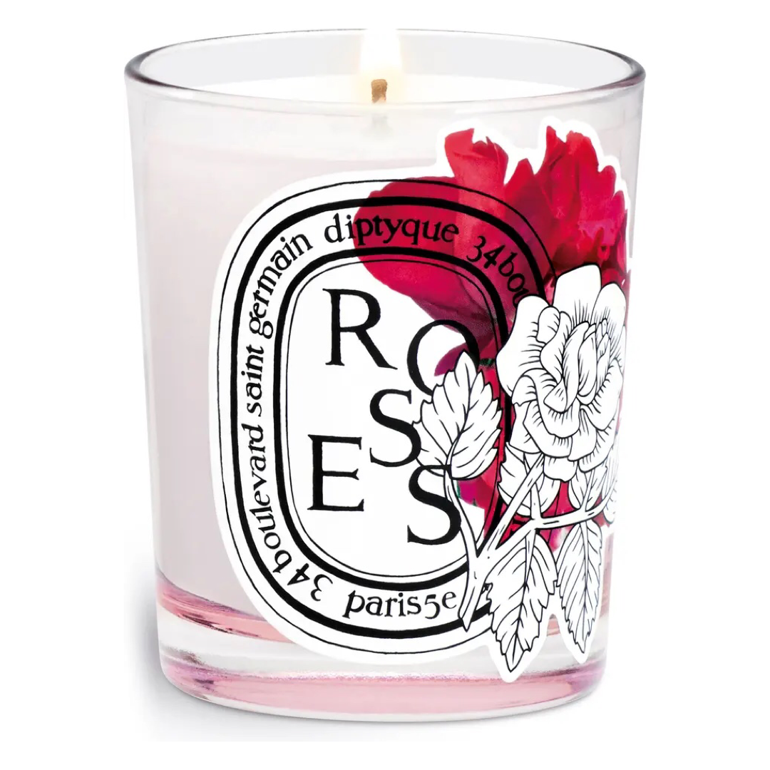 Roses Scented Candle | Diptyque