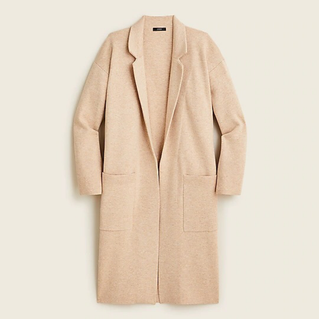 Ella Open-Front Long Sweater-Blazer | J.Crew