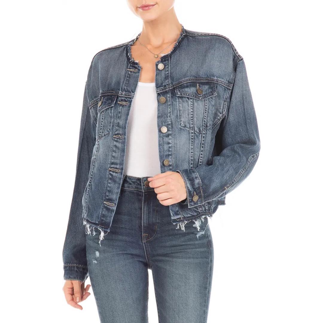 The Undone Frayed Edged Denim Jacket | Fidelity Denim