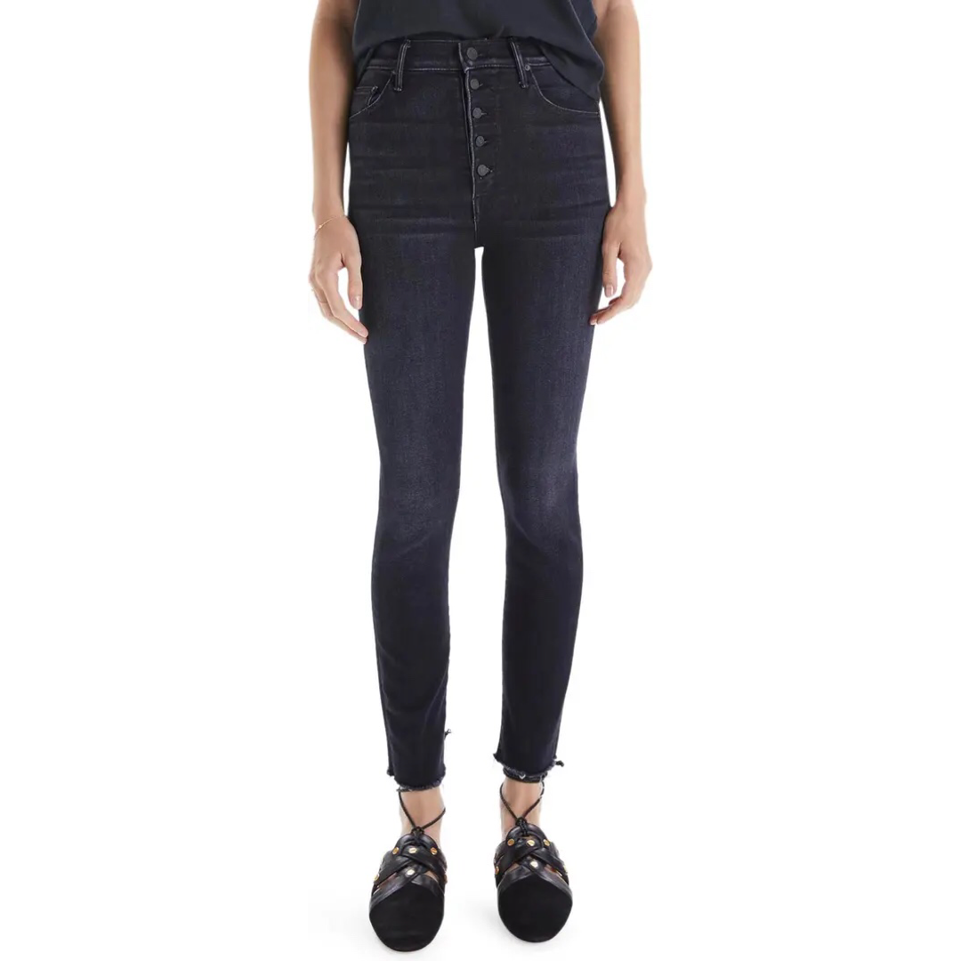 The Pixie Swooner High Waist Frayed Ankle Skinny Jeans | Mother The Pixie Swooner High Waist Frayed Ankle Skinny Jeans | Mother