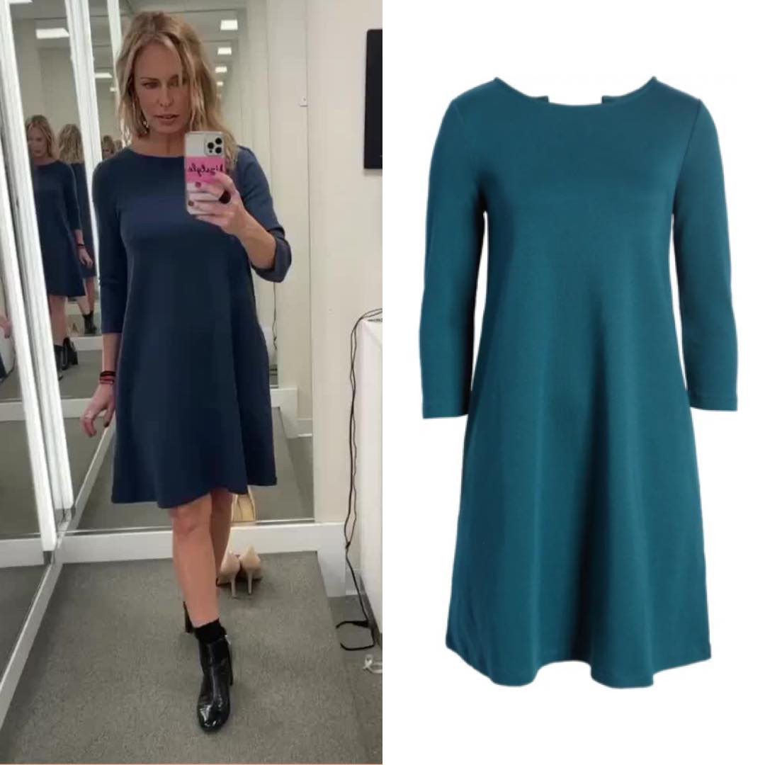 Cotton Knit Swing Dress | Caslon®