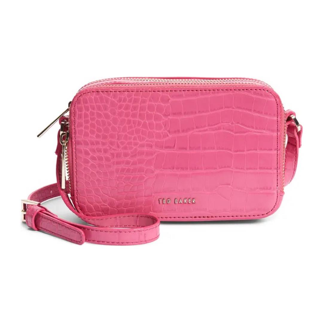 Stina Embossed Faux Leather Crossbody Bag | Ted Baker London