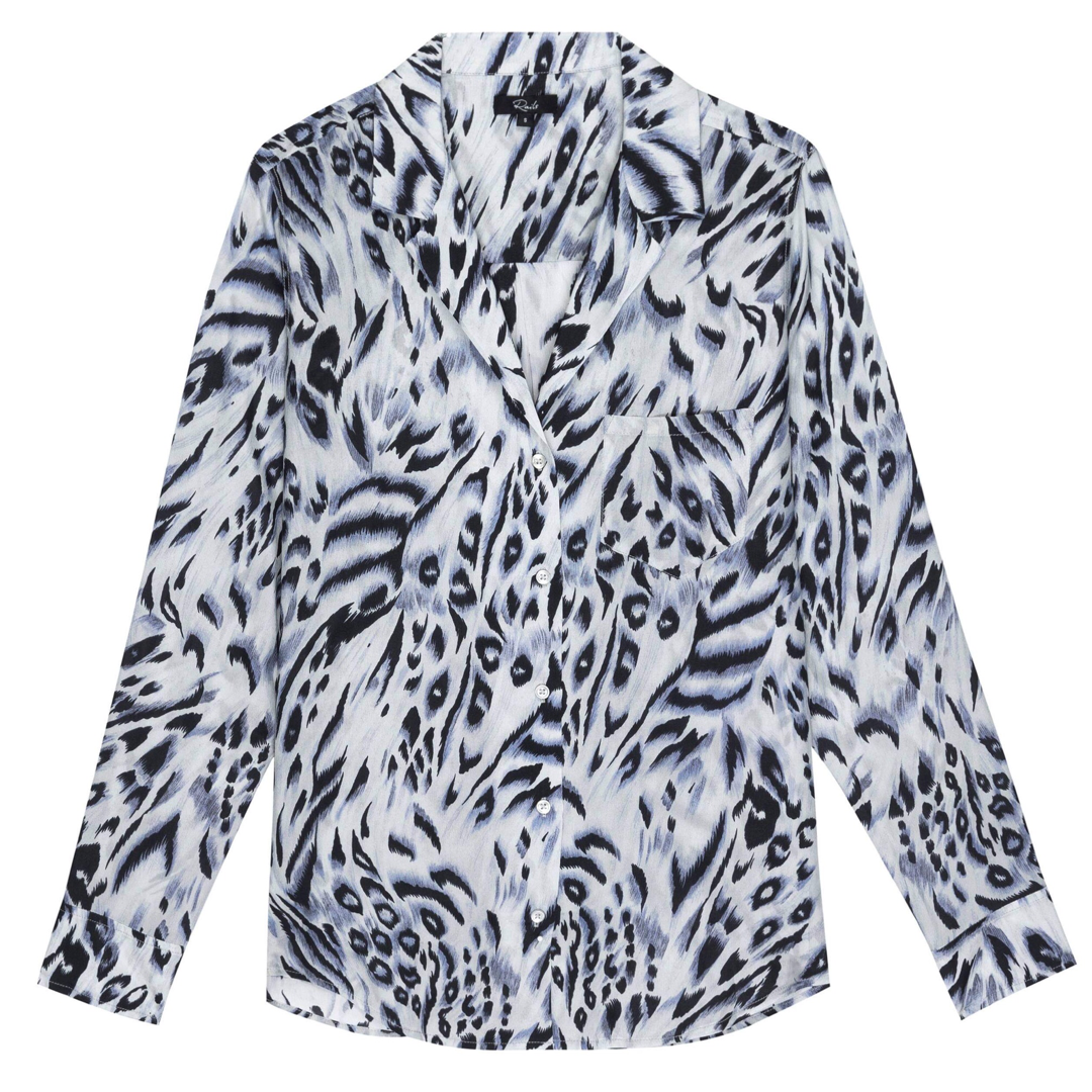 Rebel Abstract Button-Front Shirt