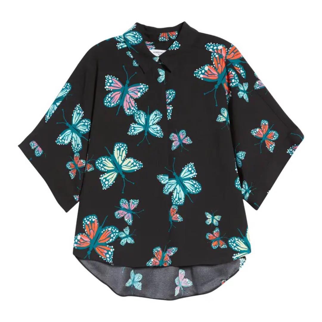 Cristina Martinez Short Sleeve Button-Up Shirt | Nordstrom