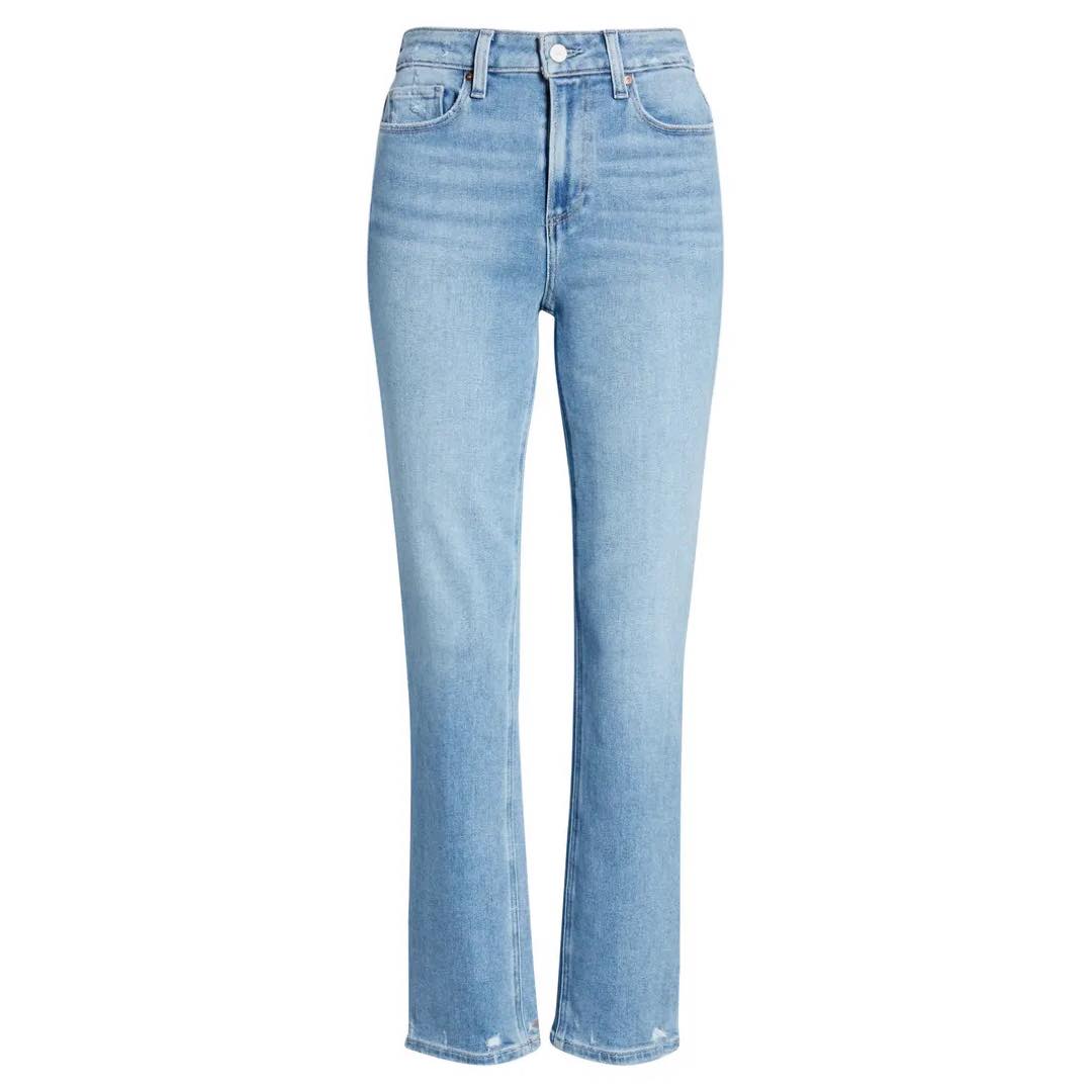 Cindy High Waist Straight Leg Jeans | PAIGE