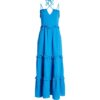 Tiered Ruffle Cotton Maxi Dress | BTFL-LIFE