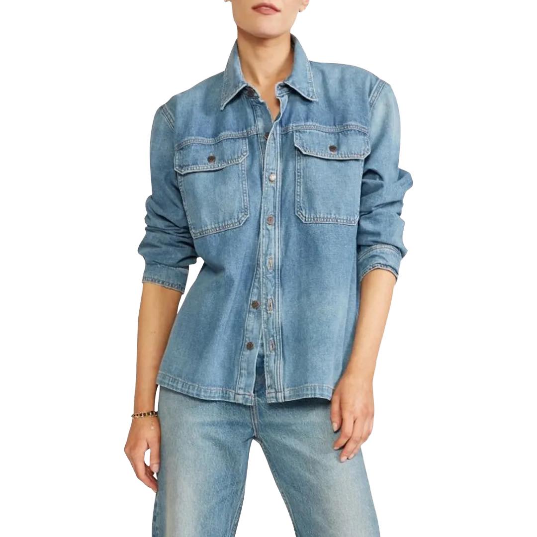 Harriette Denim Shirt Jacket | Etica