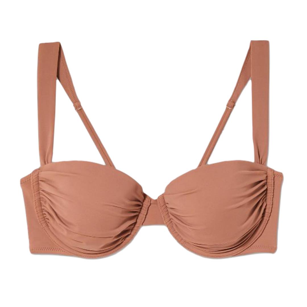 Women's Lightly Lined Shirred Cup Bikini Top - Shade & Shore™