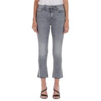 Juniper Raw Hem Crop Flare Jeans | Fidelity Denim