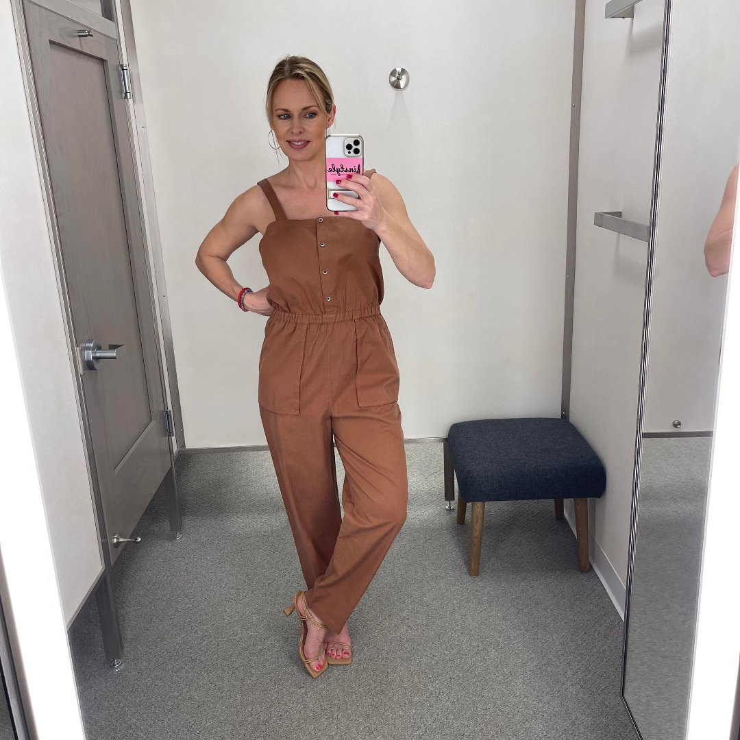 Two Ways to Style a Sleeveless Jumpsuit