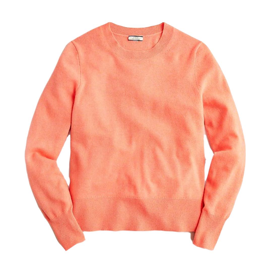 Cashmere Classic-Fit Crewneck Sweater | J.Crew