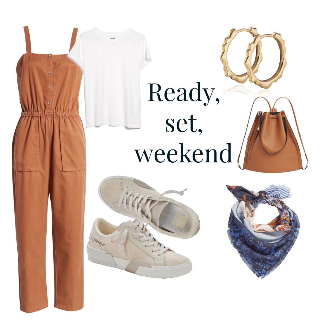 Two Ways to Style a Sleeveless Jumpsuit