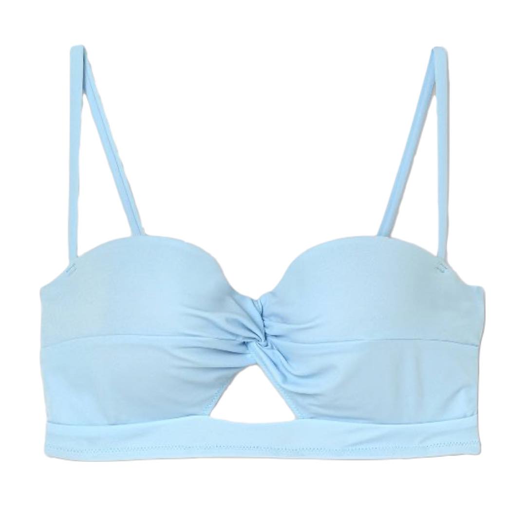 Women's Lightly Lined Longline Twist-Front Bikini Top - Shade & Shore™