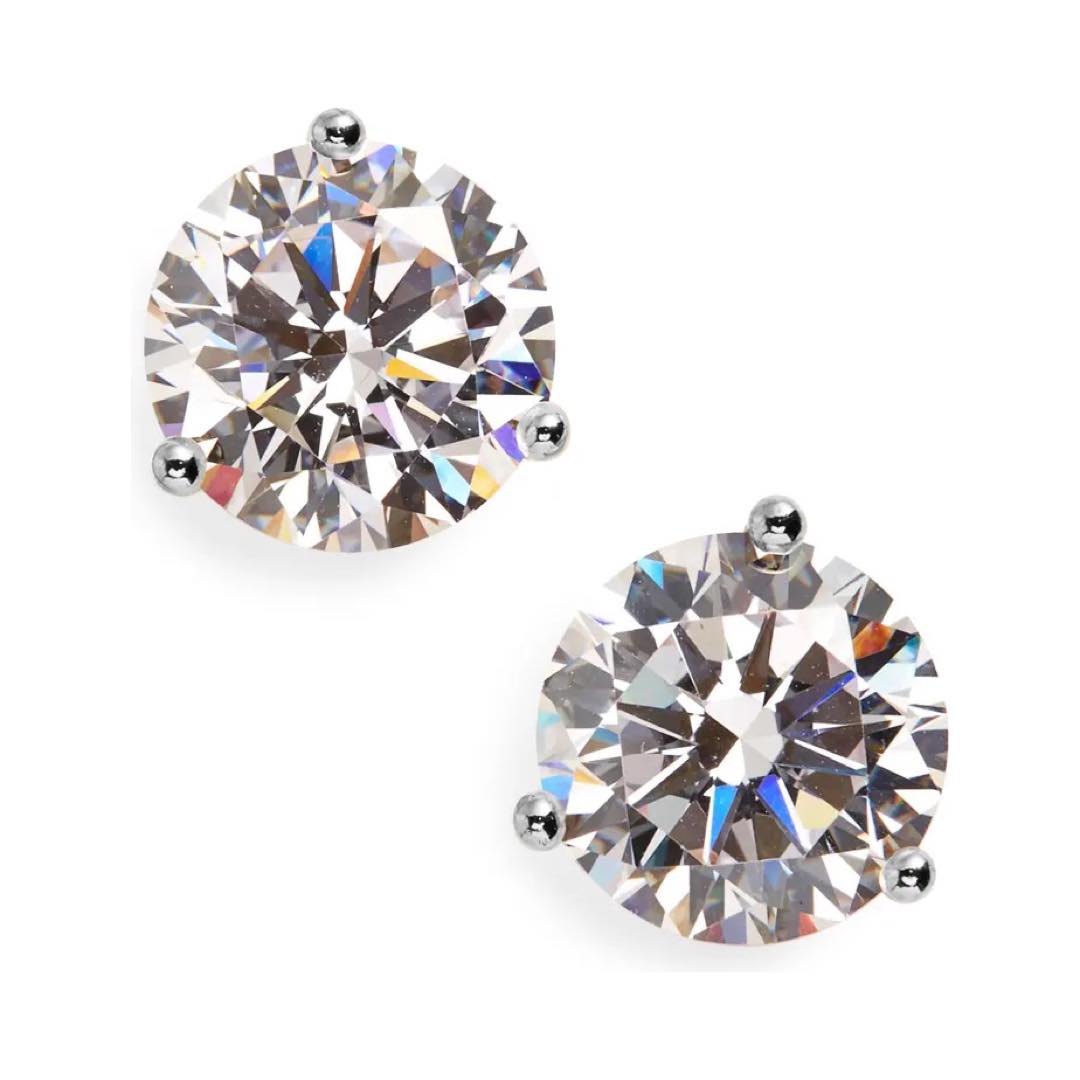 4ct tw Cubic Zirconia Earrings | Nordstrom