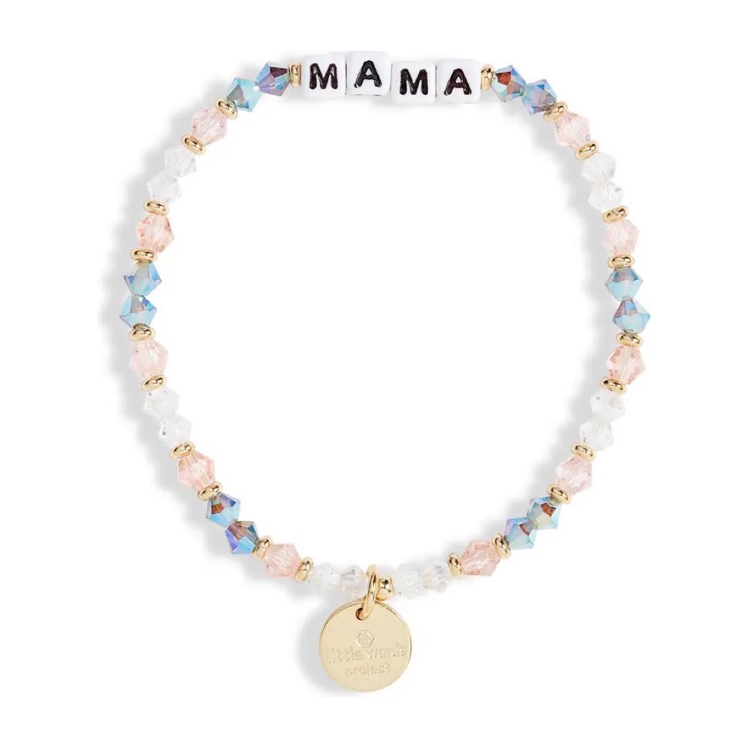 Mama Beaded Stretch Bracelet | Little Words Project