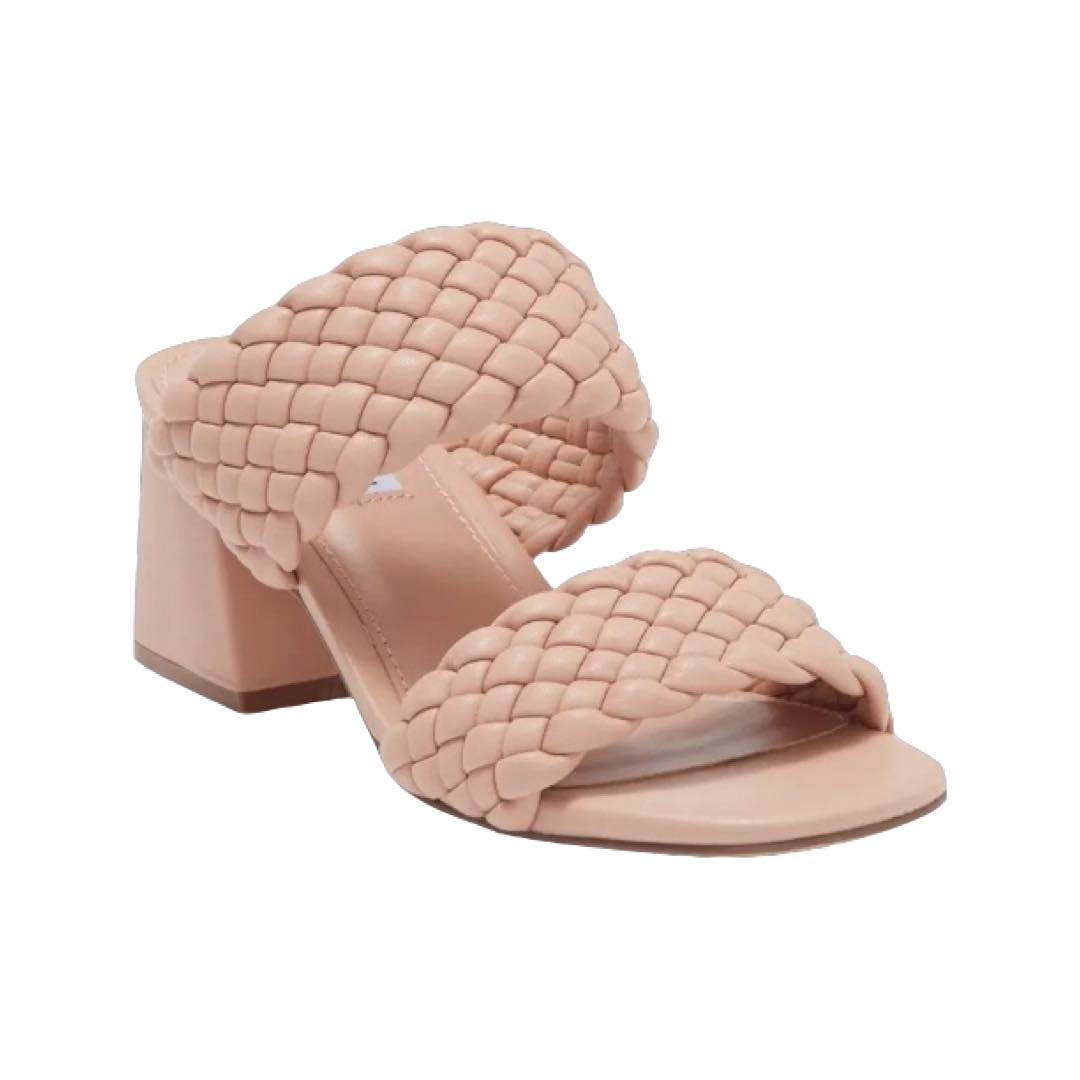 Daphnee Braided Block Heel Sandal | Steve Madden