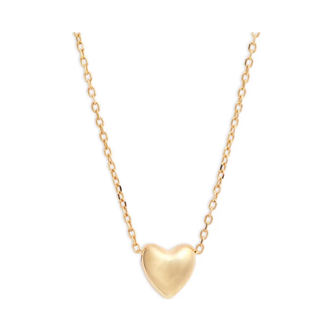 14K Gold Heart Pendant Necklace | Bony Levy