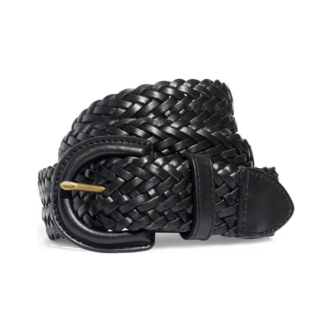 Woven Leather Belt | Madewell