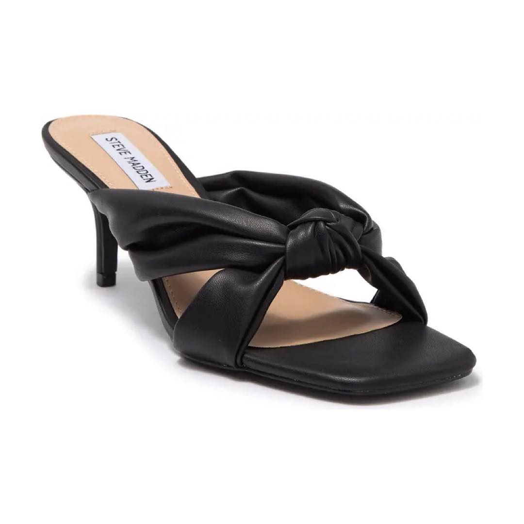 Square-Toe Heeled Sandal | Steve Madden