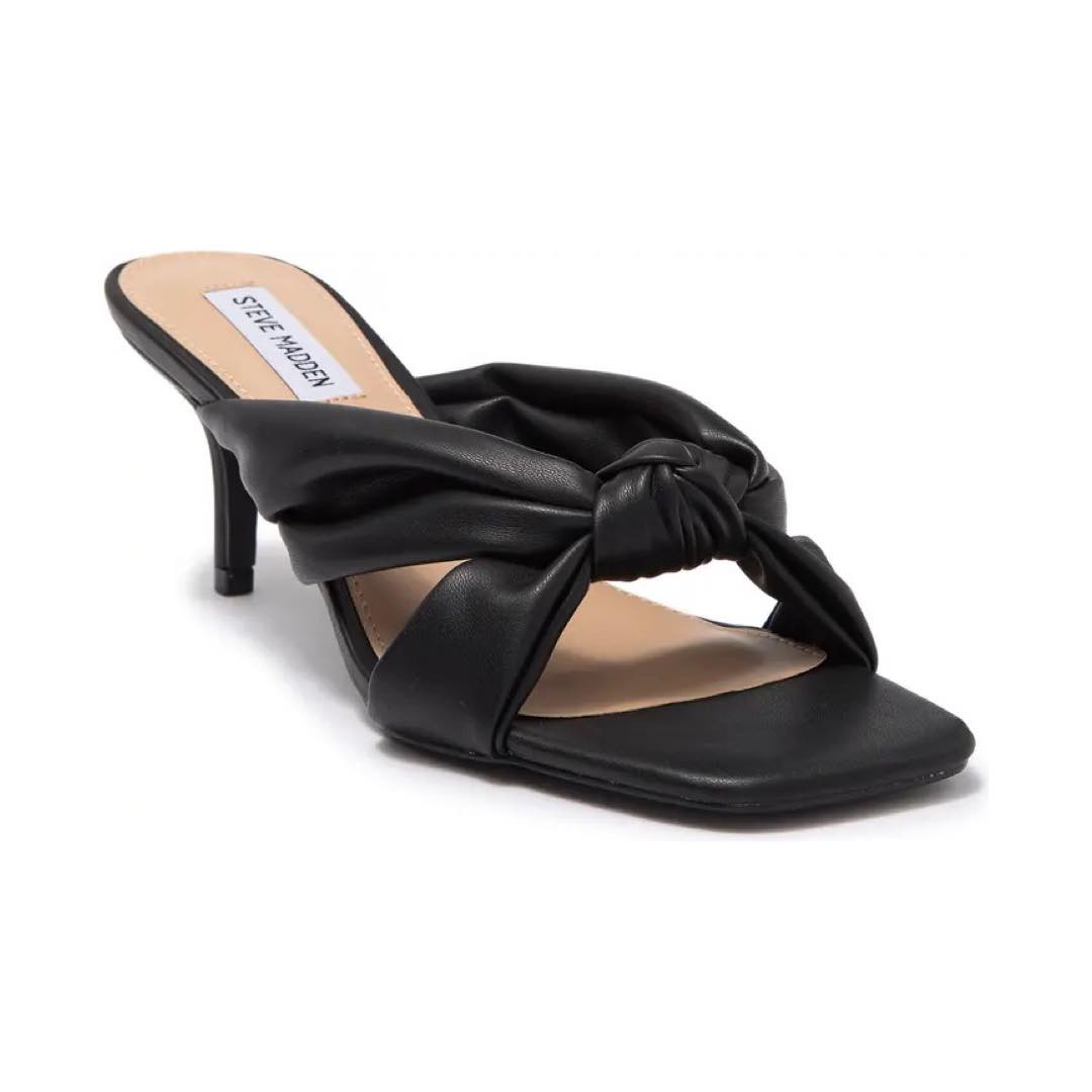 Square-Toe Heeled Sandal | Steve Madden