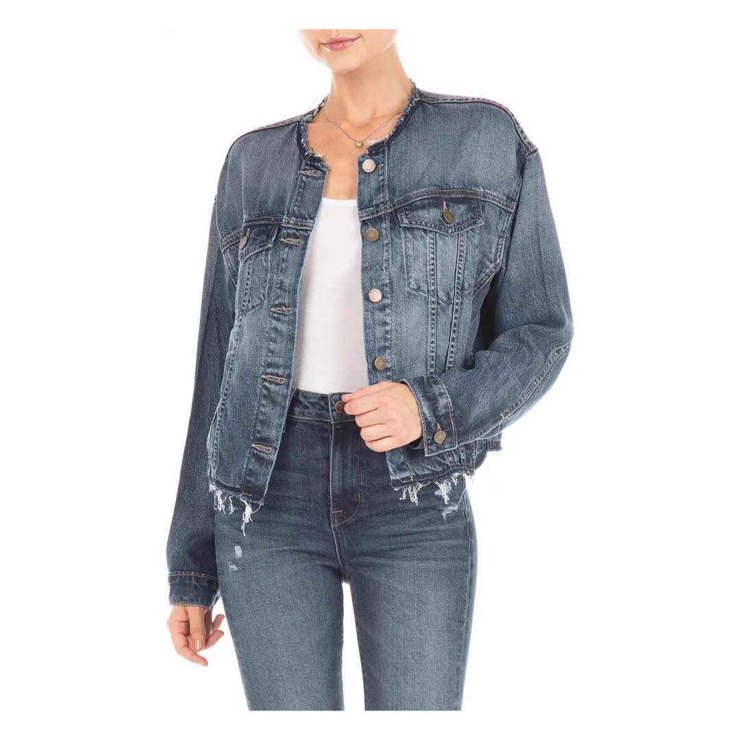 The Undone Frayed Edged Denim Jacket | Fidelity Denim