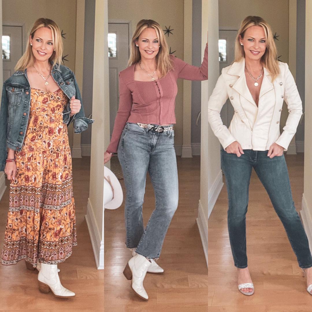 Summer to Fall Transitions Featuring Fidelity Denim