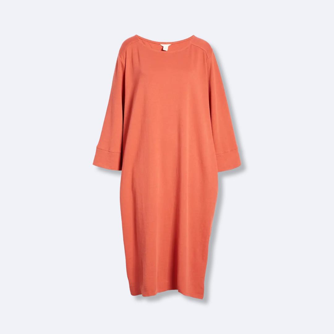 Bateau Neck Bracelet Sleeve Shift Dress | Caslon®