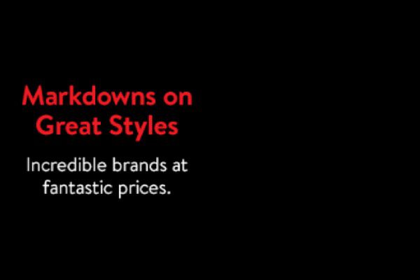Nordstrom Markdowns on Great Styles