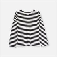 Stripe Long Sleeve Stretch Cotton T-Shirt by Nordstrom