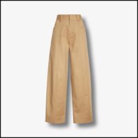 Seam Front Stretch Cotton Trousers by Vince