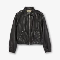 Leather Bomber Jacket by Scotch & Soda