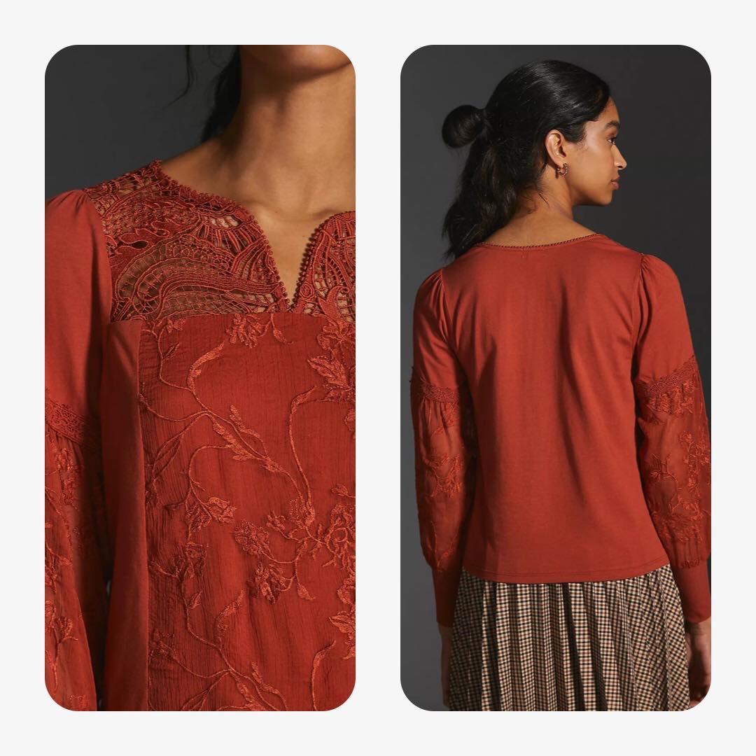 Noah Embroidered Blouse by Tiny