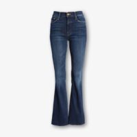 Mother The Hustler Fray Ankle Bootcut Jeans