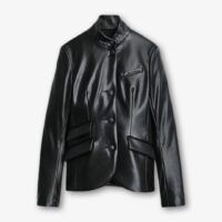 rag & bone Slade Faux Leather Blazer