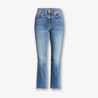 Mother The Insider Step Hem Crop Bootcut Jeans