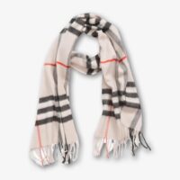 Burberry Giant Icon Check Cashmere Scarf