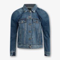 The Brody Pleated Sleeve Denim Trucker Jacket by Joe's