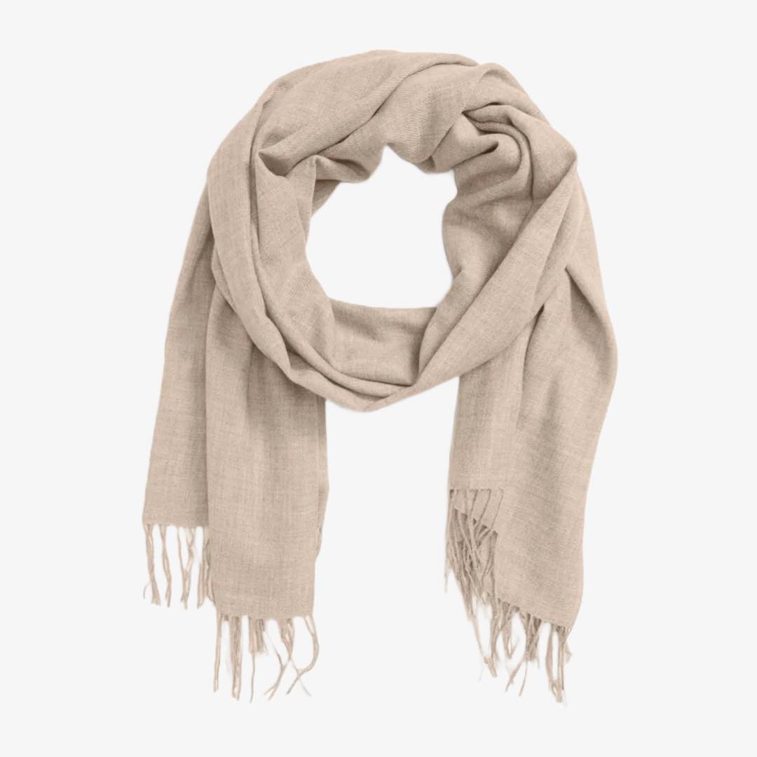 Tissue Weight Wool & Cashmere Scarf by Nordstrom