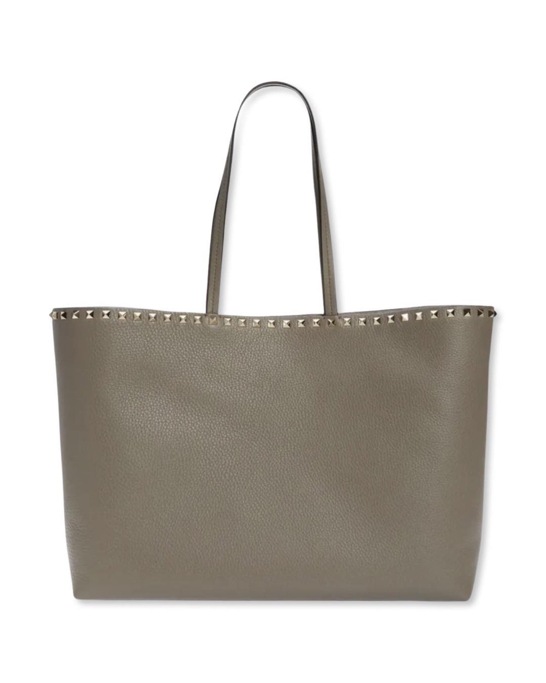 Rockstud Leather Tote by Valentino Garavani