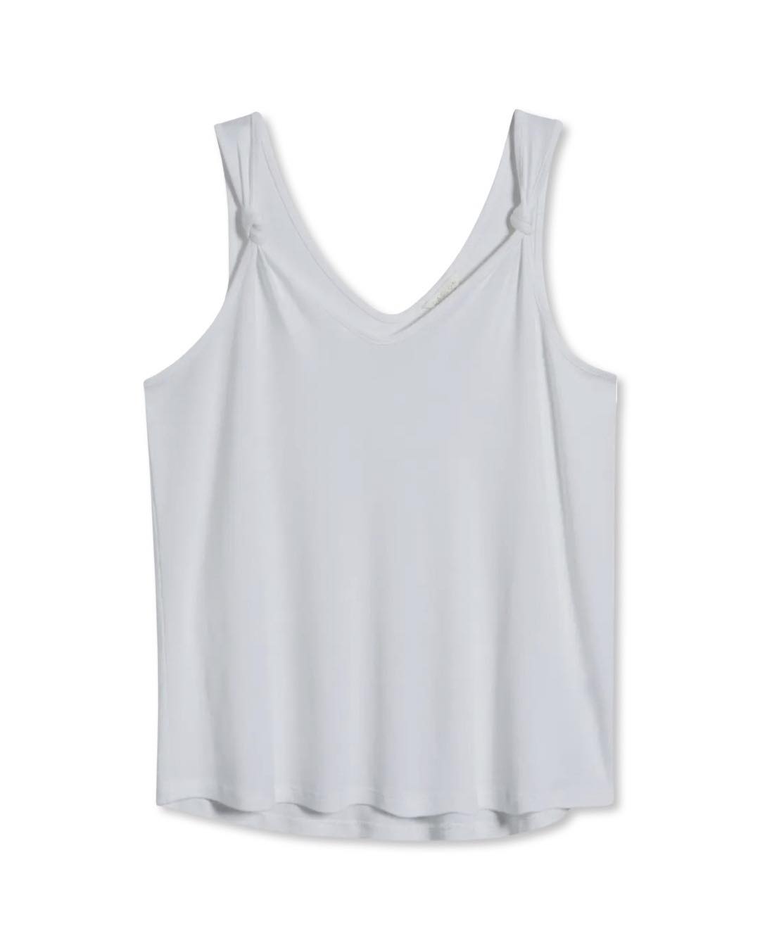 Knot Detail Cotton Blend Tank by Caslon®