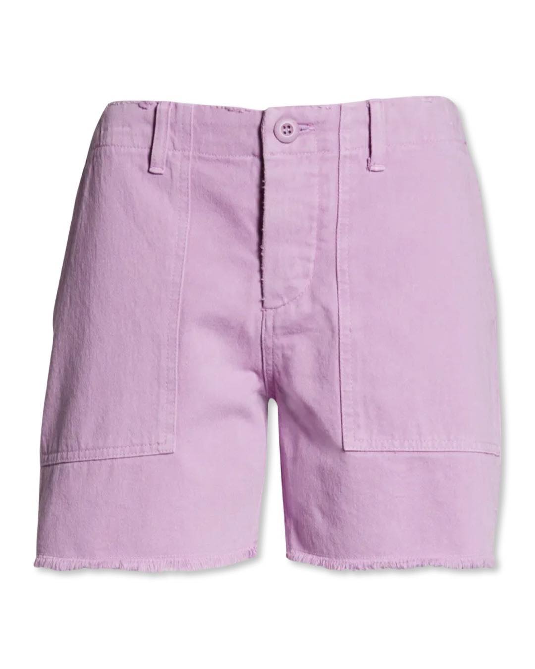Beach Crawler High Waist Cutoff Denim Shorts by Le Superbe