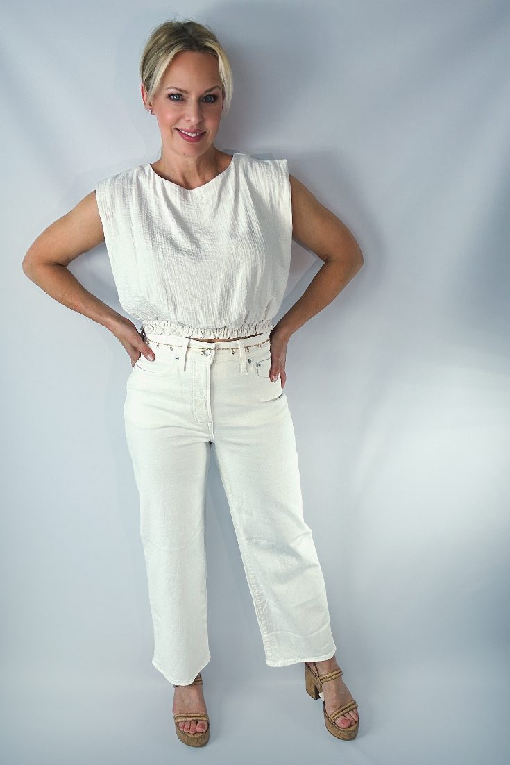 Whoa! &#8211; These White Denim Looks Are On Fire