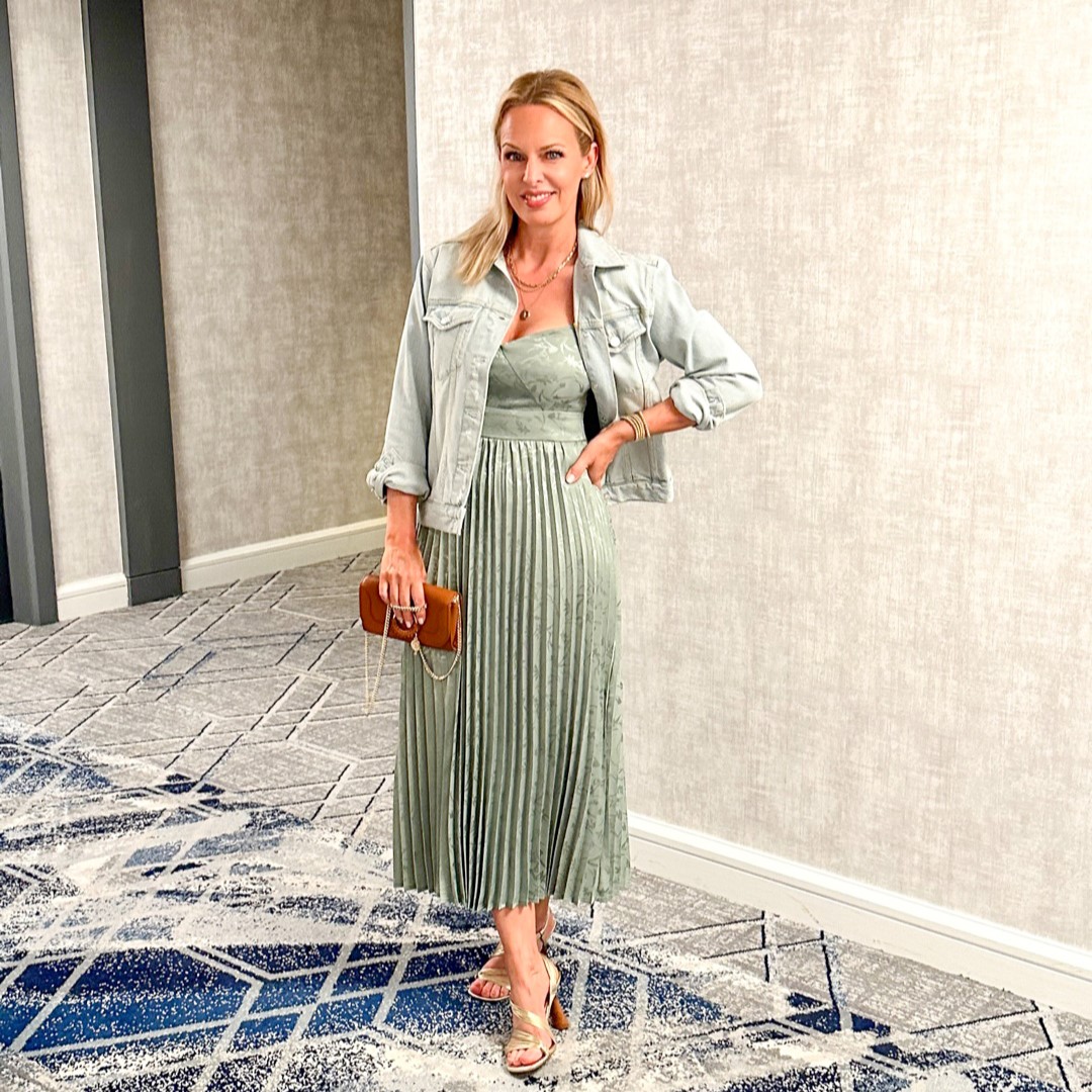 Pretty In Pleats - Steal The Show In This Party-Ready Midi Dress