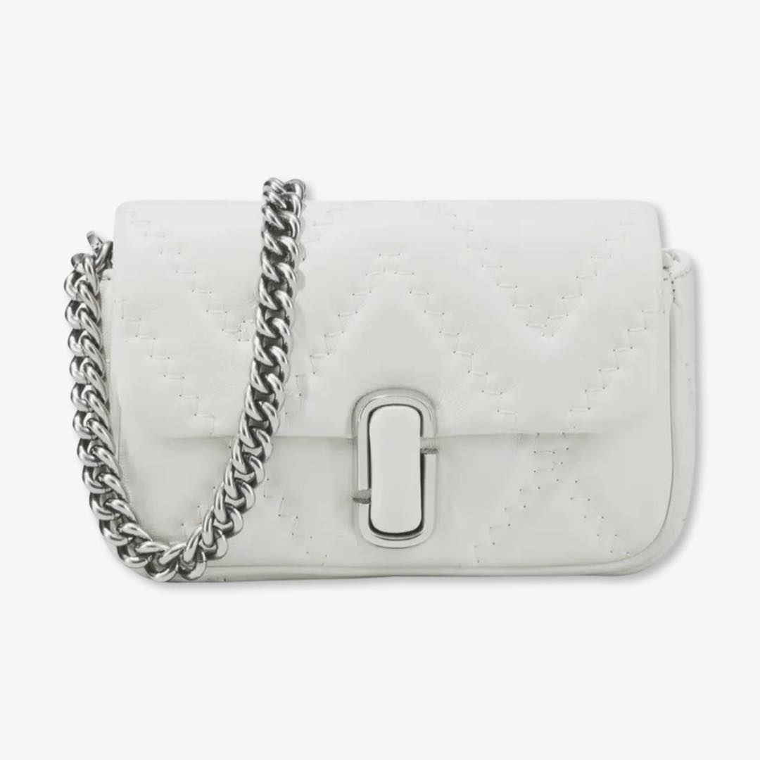 Mini The J Marc Quilted Leather Shoulder Bag by Marc Jacobs