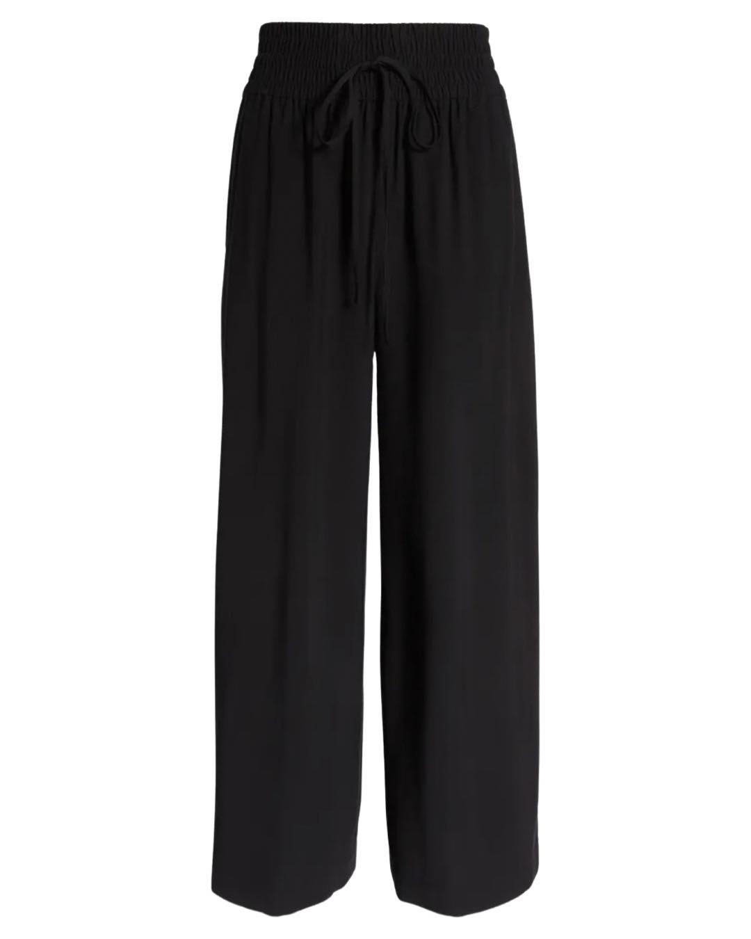 Drawstring Wide Leg Pants by Open Edit