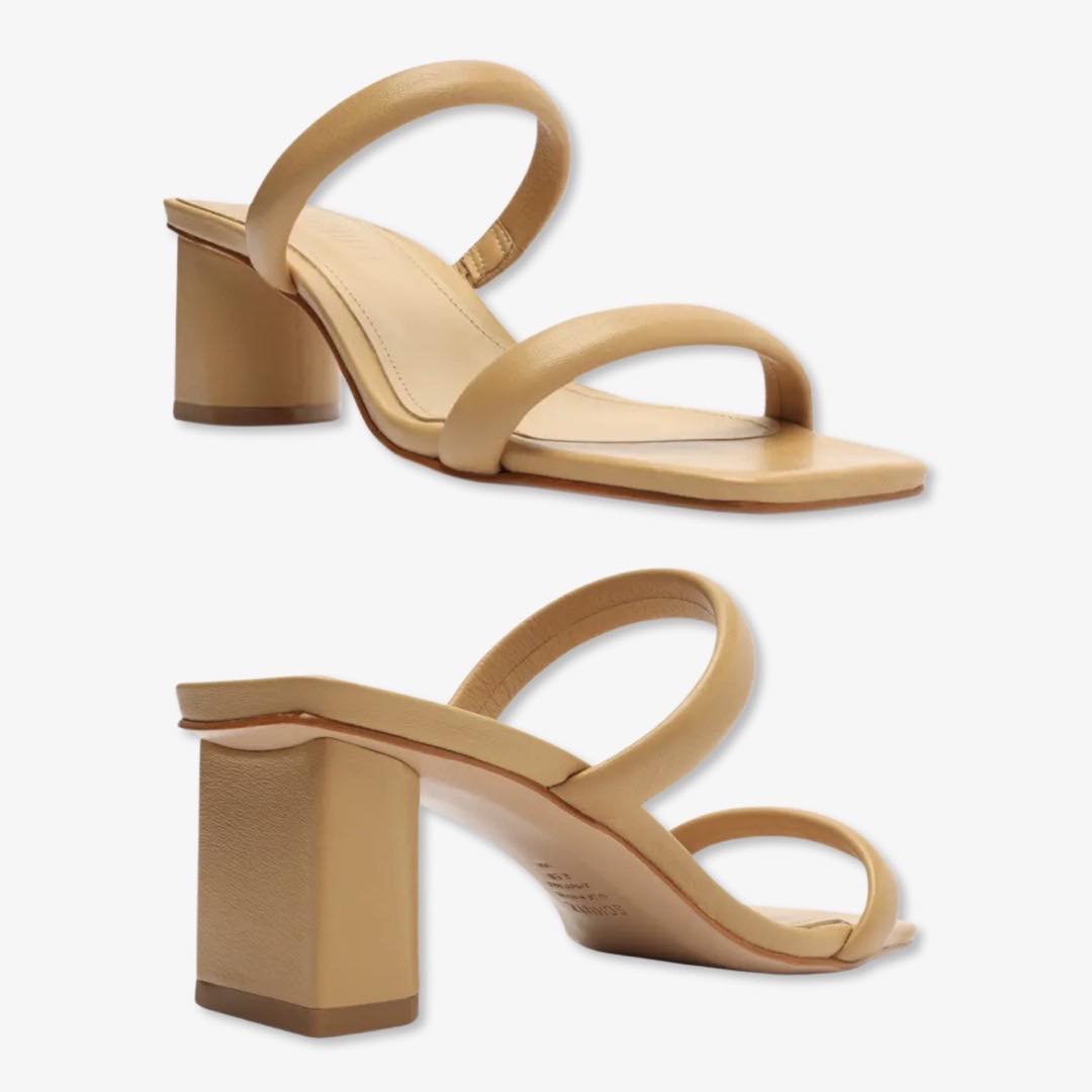 Ully Leather Dual-Band Sandals by Schutz