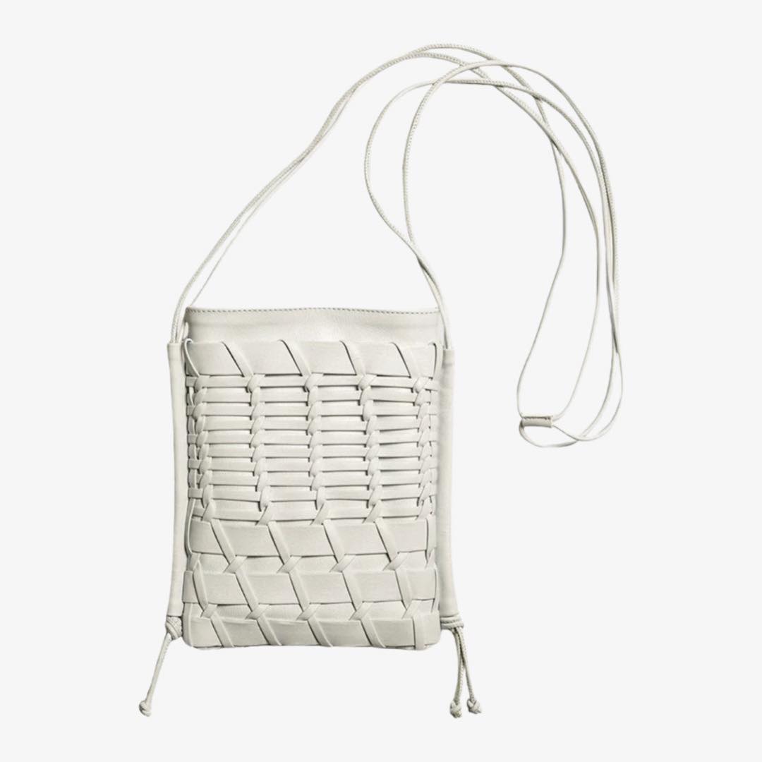 White Trena Crossbody Bag by Hereu