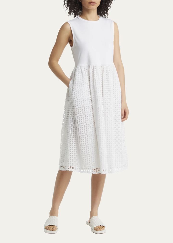 Schiffly Mixed Media Dress by Nordstrom