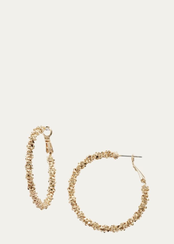 Beaded Hoop Earrings by Nordstrom